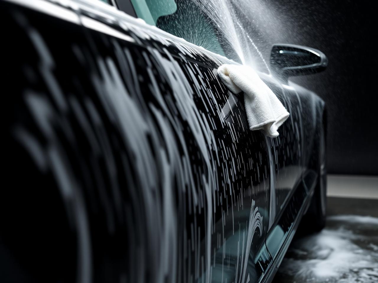 TOP WASH process at HR 30 Car Detailing Studio